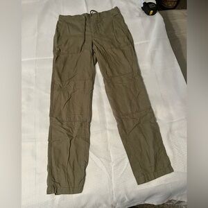 Linen pants size S With front and back pocket